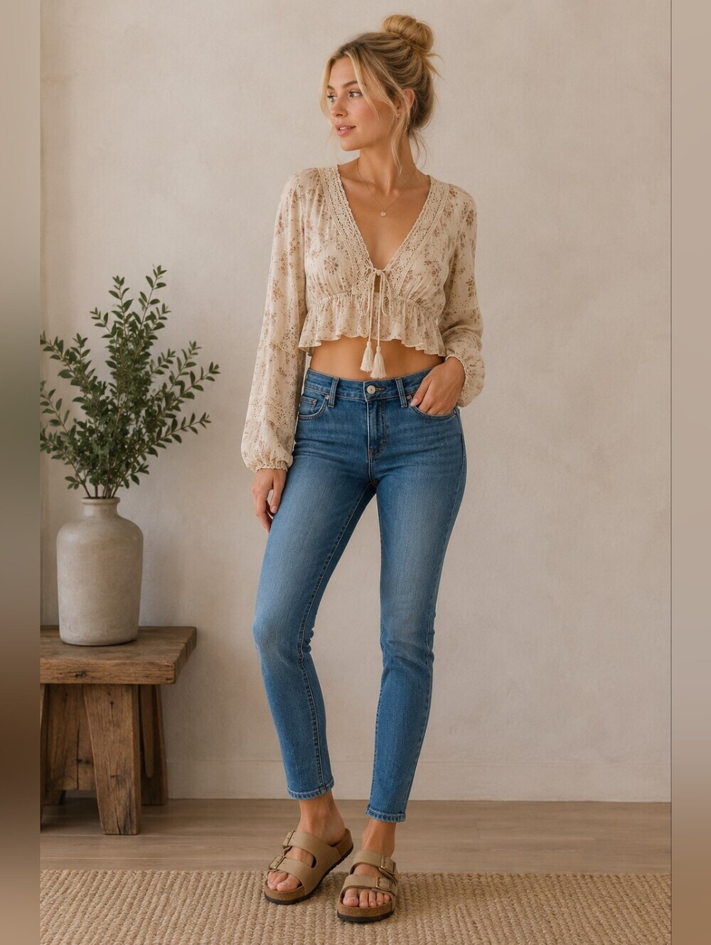 Acne Jeans Kex Le Blue Straight Leg Skinny Jeans 28 Designer Denim